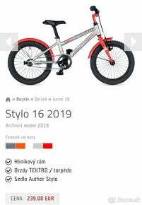 Detský bicykel