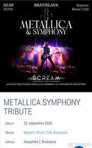 Metallica symphony tribute