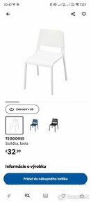 Stolička TEODORES IKEA - 1