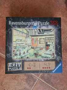 Ravensburger Exit Puzzle: Laboratória 368 dielikov