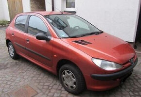 Rozpredám Peugeot 206 1,1i 44kw rv.97 na náhradné diely