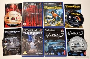 Hry pre Playstation 2 Gran Turismo, Crash, Call of Duty....