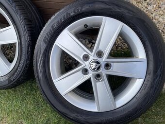 Orig.skoda Alu Disky letné 5x112 ET48 205 55 16  Audi  VW - 1