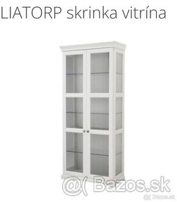 Vitrína, skrinka LIATORP IKEA