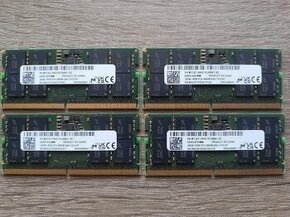 MICRON 16GB DDR5 a Samsung 8GB DDR5 SoDimm