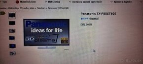 TV Plazma PANASONIC TX-P55ST60E (139cm)