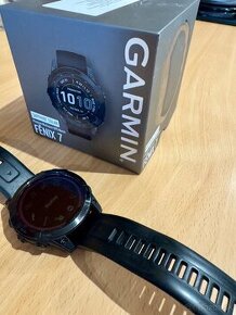 Garmin Fenix 7 Sapphire Solar Black DLC Titanium/Black Band