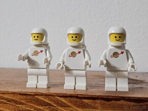 Lego Biely astronaut