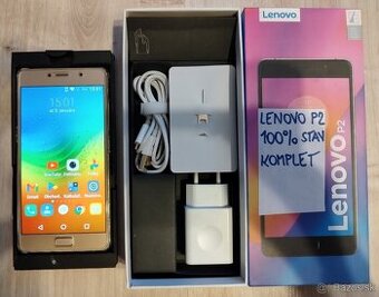 Predám LENOVO P2 Gold / zlatý, 4/32 GB, Dual Sim, 8-jadro. - 1