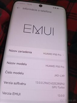 Huawei p50 pro 256gb dual sim za 200