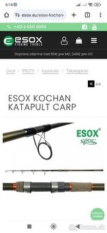 Kúpim ESOX KOCHAN KATAPULT TELE 3.7m,4lb