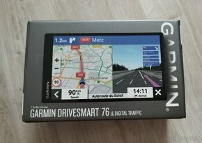 Predám 6.95" navigáciu GARMIN DRIVE SMART 76 s mapou 2024. - 1