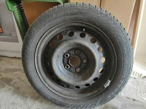 Plechove disky a zimné pneumatiky 5x114,3 205/55 R16 - 1