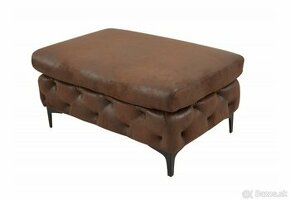 Chesterfield taburetka 90cm - 1