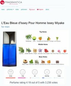 Issey Miyake L´Eau Bleue D´Issey pour Homme EDT