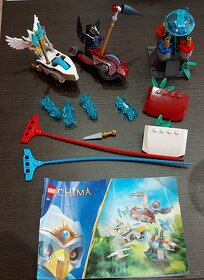 lego chima, alien & comguest a super heroes