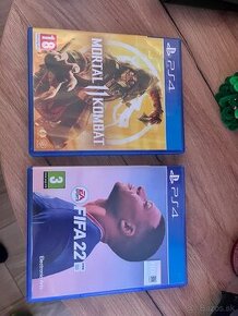 Hry na ps4 - Mortal Kombat 11 a Fifa22