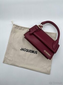 Jacquemus burgundy kabelka - 1