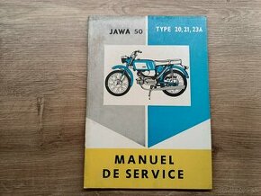 JAWA 50 Type 20,21,23A manual de service