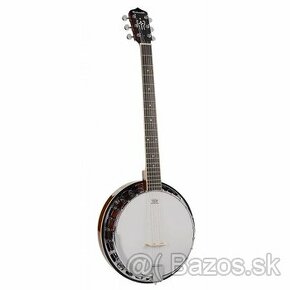 Gitarové banjo 6-strunové, mahagónová obruč