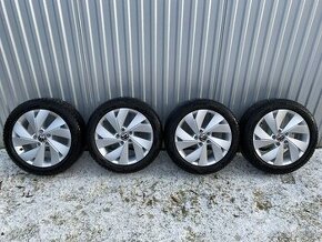 Zimná sada originál VW Golf 8, 5x112 R17 + pneu 205/50 R17