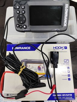 Rybarsky sonar Lowrance Hook2 4x GPS/Bullet