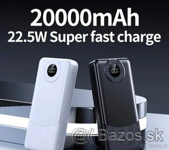 Power banka 20000mAh 100% displej