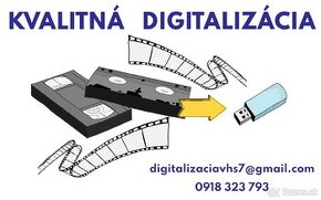 Profesionálna digitalizácia/prepis VHS kaziet Malacky - 1