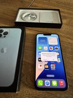 Predám iPhone 13 Pro Max 128gb sierra blue - 1