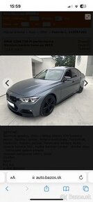 BMW rad 3 328d F30 A/T 2016 Harman Kardon/ Head-Up M