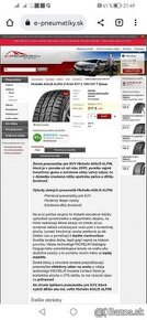 215/60 R17 C Michelin SUV-Dodavka