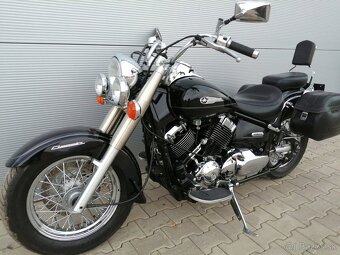 HONDA SHADOW VT1100 V TWIN, /120Nm, KRÁSNY originál stav,