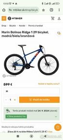 Bicykel Martin kolesá 29 rám L