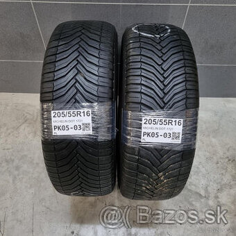 Letné pneumatiky 205/55 R16 MICHELIN DOT1721