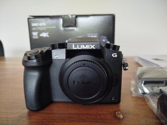 nový Panasonic Lumix DMC-G7 (Body), V záruke do 3.1.2027