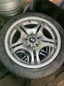 Disky 7,5 a 8,5 a pneumatiky BMW 5x120 R17 M paket - 1