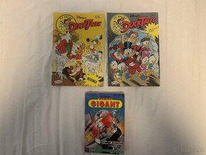 Predám Duck Tales komiksy + komiks GIGANT