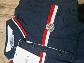 Nové tričká polo Moncler tm.modre namornice S az XXL