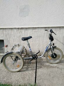 Elektrický trojkolesový bicykel