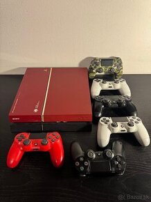 Playstation 4 + 6x bezdrôtový ovládač