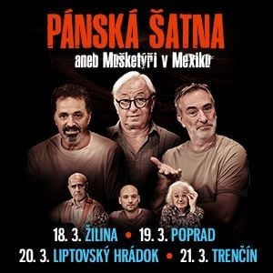 PÁNSKÁ ŠATNA aneb Mušketýři v Mexiku - 2ks