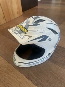 Motocrossova/Mtb helma/prilba SixSixOne biela - 1