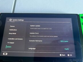 Nintendo switch V1 - lze upravit na CFW. - 1