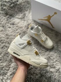 Nike Air Jordan 4 Metallic Gold - 1