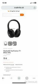 Slúchadlá TaoTronics TT-BH22 ANC