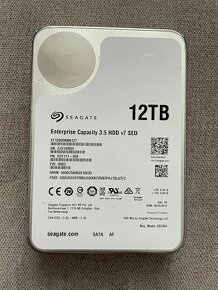 3,5" HDD Seagate Enterprise 12TB / IronWolf 10TB