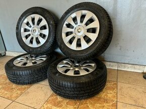 Plechova zimna sada 5X112, 205/60R16 VW group - 1