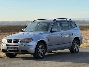 BMW X3 3.0i benzin rok 2004 modrostrieborna metaliza