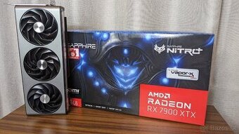 SAPPHIRE NITRO+ AMD Radeon RX 7900 XTX Vapor-X 24G