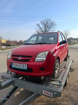 Suzuki Ignis 1,3 wwt 69 kw benzín 160000km   4 x 4